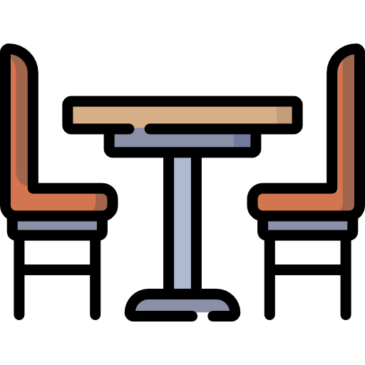 Dining table icon