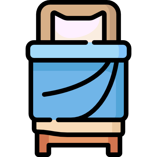 Single bed icon