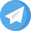 Telegram іконка 64x64