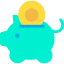 Piggy bank icon 64x64