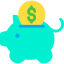 Piggy bank icon 64x64
