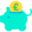 Piggy bank icon 64x64