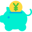 Piggy bank icon 64x64