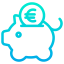 Piggy bank icon 64x64
