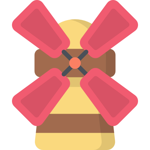 Wind mill icon