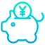 Piggy bank icon 64x64