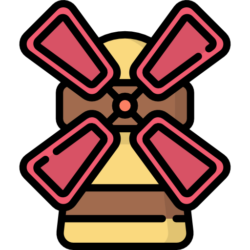 Wind mill icon