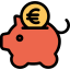 Piggy bank icon 64x64