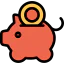 Piggy bank icon 64x64