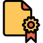 Certificate icon 64x64