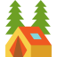 Camping icon 64x64
