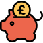 Piggy bank icon 64x64