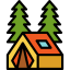 Camping icon 64x64