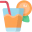 Orange juice icon 64x64