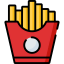 French fries icon 64x64