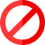 Prohibition icon 64x64