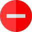 Minus icon 64x64