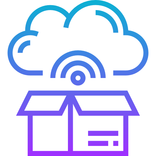 Cloud storage icon