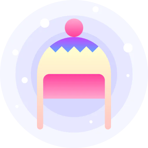 Winter hat icon
