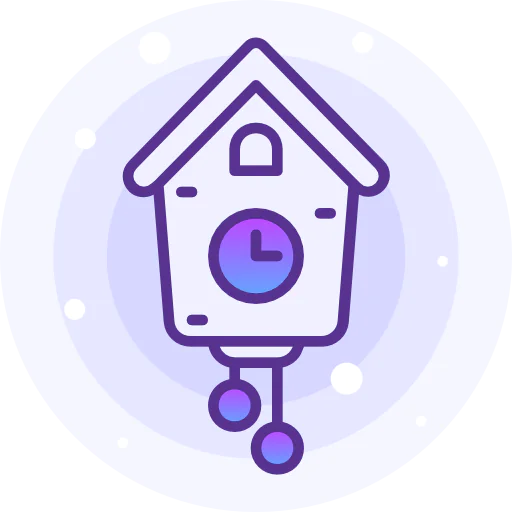 Cuckoo clock icon