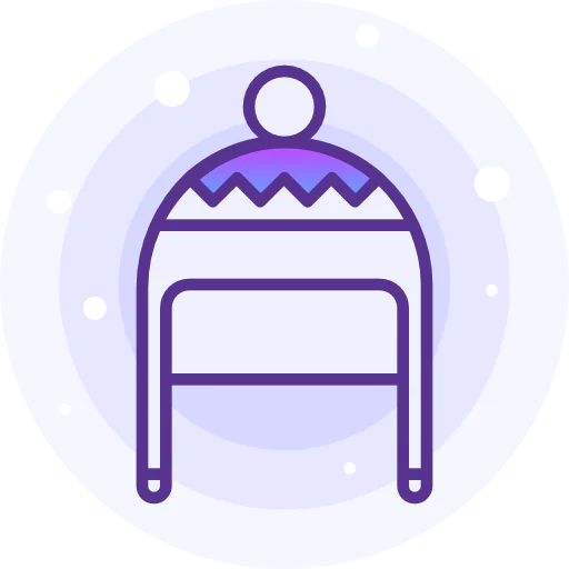 Winter hat icon