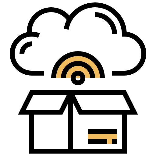 Cloud storage icon