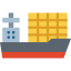 Cargo ship icon 64x64