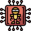 Artificial intelligence Symbol 64x64