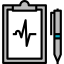 Medical report icon 64x64