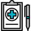 Medical report icon 64x64