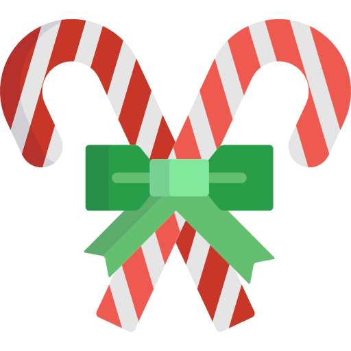 Candy cane icon
