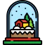 Snow globe icon 64x64