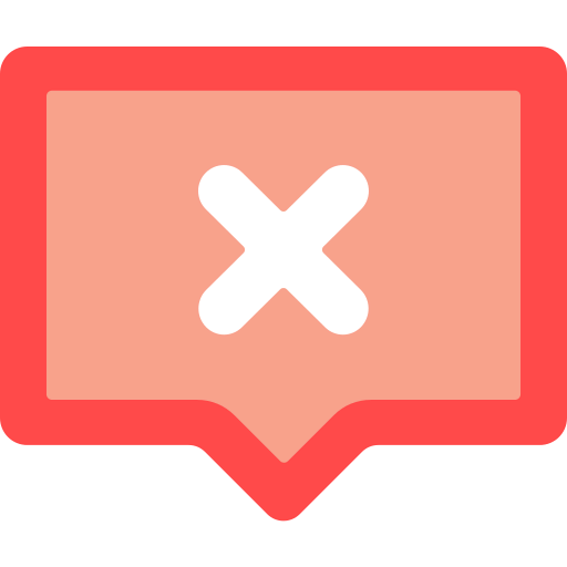 Negative icon