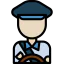 Taxi driver icon 64x64