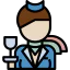 Air hostess icon 64x64