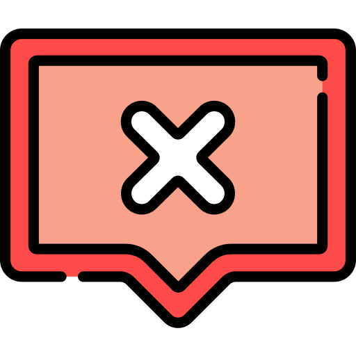 Negative icon