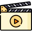 Clapperboard icon 64x64