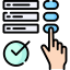 Electronic vote icon 64x64