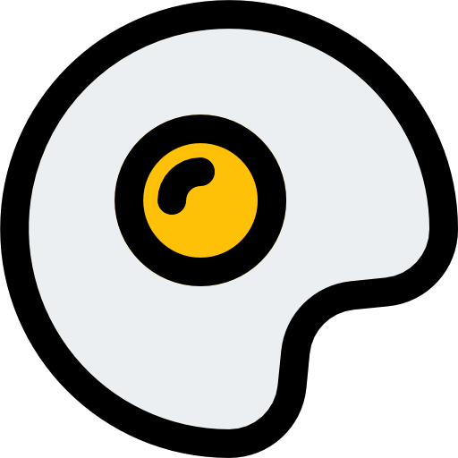 Fried egg icon