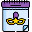 Mardi gras icon 64x64