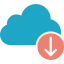 Cloud computing icon 64x64
