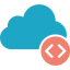 Cloud computing icon 64x64
