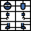 Cyborg Symbol 64x64