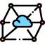 Cloud computing icône 64x64