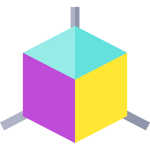 3d cube icon