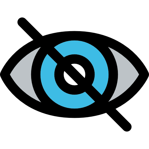 Hide icon