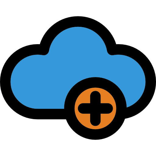 Cloud computing アイコン