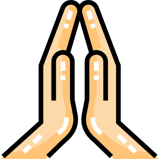 Praying icon
