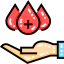 Blood donation icon 64x64