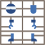 Cyborg icône 64x64